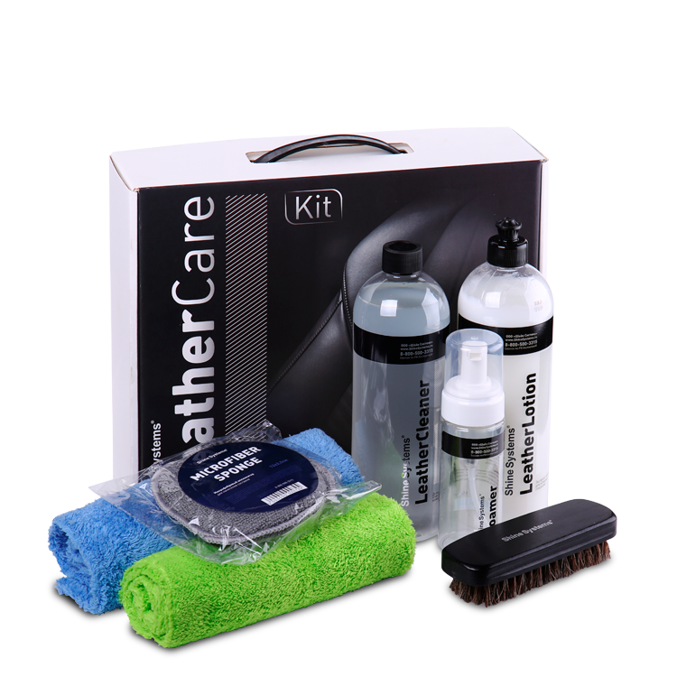 Набор для ухода за кожей Shine Systems LeatherCare Kit