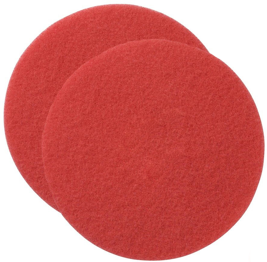 Красные пады для орбитальной машинки (2 шт.)