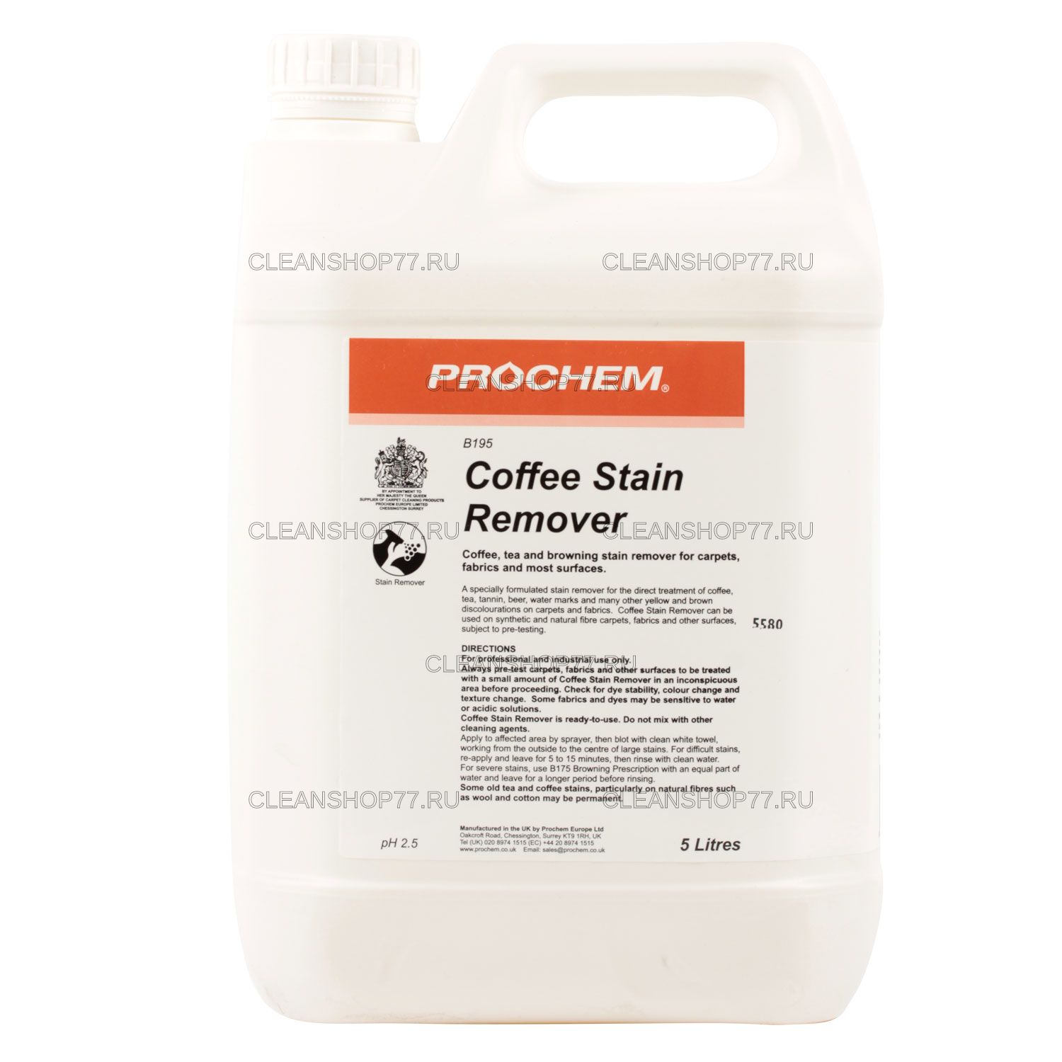 Пятновыводитель от кофе, чая Prochem Coffee Stain Remover