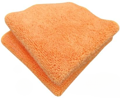 Микрофибра махрового плетения оранжевый 400 г/м кв.
