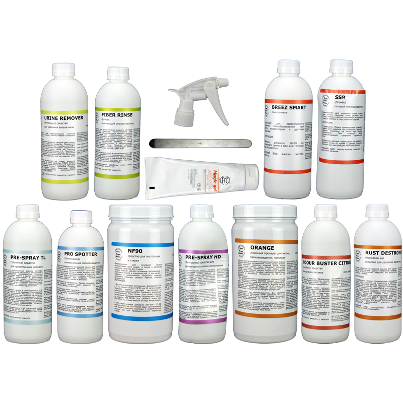 Пробный набор Бриз для химчистки ковров и мягкой мебели №2