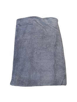 Салфетка подстилочная из микрофибры 380гр/м2 80х160см серая